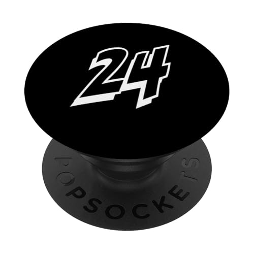 Nummer Twenty Four #24 Sports Team Uniform PopSockets Klebender PopGrip Nummer Twenty Four #24 Sports Team Uniform PopSockets Klebender PopGrip von Numbers for Sports Teams Uniform Events Birthdays
