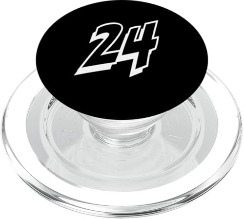 Nummer Twenty Four #24 Sports Team Uniform PopSockets PopGrip für MagSafe Nummer Twenty Four #24 Sports Team Uniform PopSockets PopGrip für MagSafe von Numbers for Sports Teams Uniform Events Birthdays