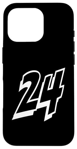 Nummer Twenty Four #24 für Sportteam Uniform Event 24 Hülle für iPhone 16 Pro von Numbers for Sports Teams Uniform Events Birthdays