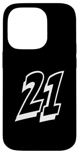 Nummer Twenty One #21 Sports Team Uniform 21 Hülle für iPhone 14 Pro Nummer Twenty One #21 Sports Team Uniform 21 Hülle für iPhone 14 Pro von Numbers for Sports Teams Uniform Events Birthdays