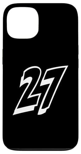 Nummer Twenty Seven #27 Sportmannschaftsuniform Hülle für iPhone 13 Nummer Twenty Seven #27 Sportmannschaftsuniform Hülle für iPhone 13 von Numbers for Sports Teams Uniform Events Birthdays