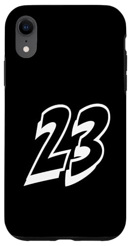 Nummer Twenty Three #23 Sports Team Uniform Hülle für iPhone XR Nummer Twenty Three #23 Sports Team Uniform Hülle für iPhone XR von Numbers for Sports Teams Uniform Events Birthdays