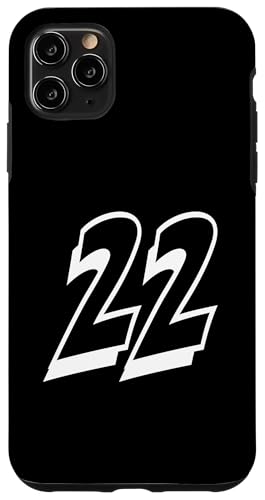 Nummer Twenty Two #22 Sports Team Uniform 22 Hülle für iPhone 11 Pro Max Nummer Twenty Two #22 Sports Team Uniform 22 Hülle für iPhone 11 Pro Max von Numbers for Sports Teams Uniform Events Birthdays