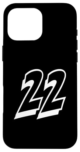 Nummer Twenty Two #22 Sports Team Uniform 22 Hülle für iPhone 16 Pro Max Nummer Twenty Two #22 Sports Team Uniform 22 Hülle für iPhone 16 Pro Max von Numbers for Sports Teams Uniform Events Birthdays