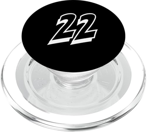 Nummer Twenty Two #22 Sports Team Uniform 22 PopSockets PopGrip für MagSafe Nummer Twenty Two #22 Sports Team Uniform 22 PopSockets PopGrip für MagSafe von Numbers for Sports Teams Uniform Events Birthdays