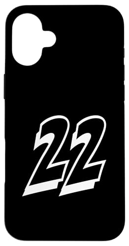 Nummer Twenty Two #22 für Sportmannschaftsuniform Event 22 Hülle für iPhone 16 Plus Nummer Twenty Two #22 für Sportmannschaftsuniform Event 22 Hülle für iPhone 16 Plus von Numbers for Sports Teams Uniform Events Birthdays
