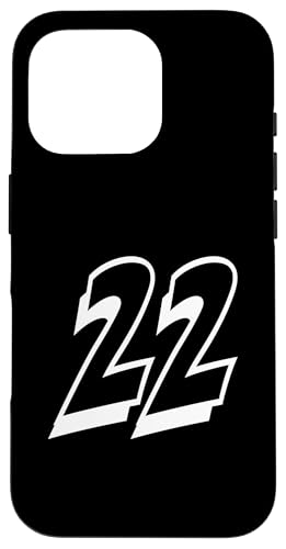 Nummer Twenty Two #22 für Sportmannschaftsuniform Event 22 Hülle für iPhone 16 Pro Nummer Twenty Two #22 für Sportmannschaftsuniform Event 22 Hülle für iPhone 16 Pro von Numbers for Sports Teams Uniform Events Birthdays