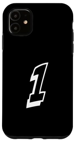 Nummer eins #1 Sportmann-Uniform 1 Hülle für iPhone 11 Nummer eins #1 Sportmann-Uniform 1 Hülle für iPhone 11 von Numbers for Sports Teams Uniform Events Birthdays