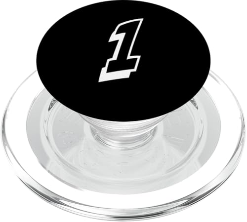 Nummer eins #1 Sportmann-Uniform 1 PopSockets PopGrip für MagSafe Nummer eins #1 Sportmann-Uniform 1 PopSockets PopGrip für MagSafe von Numbers for Sports Teams Uniform Events Birthdays