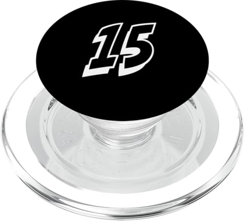 Nummer fünfzehn #15 Sportmann-Uniform 15 PopSockets PopGrip für MagSafe Nummer fünfzehn #15 Sportmann-Uniform 15 PopSockets PopGrip für MagSafe von Numbers for Sports Teams Uniform Events Birthdays