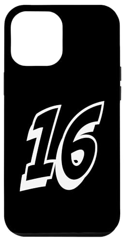 Nummer sechzehn #16 für Sportmannschaftsuniform Event 16 Hülle für iPhone 12 Pro Max Nummer sechzehn #16 für Sportmannschaftsuniform Event 16 Hülle für iPhone 12 Pro Max von Numbers for Sports Teams Uniform Events Birthdays