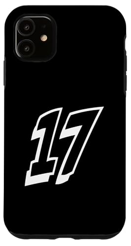 Nummer siebzehn #17 Sportmann-Uniform 17 Hülle für iPhone 11 Nummer siebzehn #17 Sportmann-Uniform 17 Hülle für iPhone 11 von Numbers for Sports Teams Uniform Events Birthdays