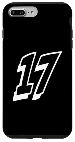 Nummer siebzehn #17 Sportmann-Uniform 17 Hülle für iPhone 7 Plus/8 Plus Nummer siebzehn #17 Sportmann-Uniform 17 Hülle für iPhone 7 Plus/8 Plus von Numbers for Sports Teams Uniform Events Birthdays