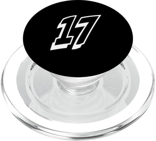 Nummer siebzehn #17 Sportmann-Uniform 17 PopSockets PopGrip für MagSafe Nummer siebzehn #17 Sportmann-Uniform 17 PopSockets PopGrip für MagSafe von Numbers for Sports Teams Uniform Events Birthdays