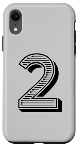 Nummer 2 #2 für Sportmann-Uniform, Event oder Geburtstag Hülle für iPhone XR Nummer 2 #2 für Sportmann-Uniform, Event oder Geburtstag Hülle für iPhone XR von Numbers for Sports Teams Uniform & Birthdays