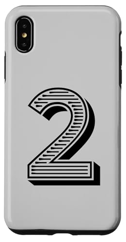 Nummer 2 #2 für Sportmann-Uniform, Event oder Geburtstag Hülle für iPhone XS Max Nummer 2 #2 für Sportmann-Uniform, Event oder Geburtstag Hülle für iPhone XS Max von Numbers for Sports Teams Uniform & Birthdays