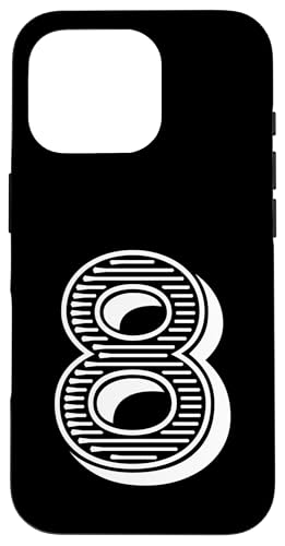 Nummer Acht #8 Sportmannschaftsuniform Hülle für iPhone 16 Pro Nummer Acht #8 Sportmannschaftsuniform Hülle für iPhone 16 Pro von Numbers for Sports Teams Uniform & Birthdays