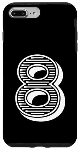 Nummer Acht #8 Sportmannschaftsuniform Hülle für iPhone 7 Plus/8 Plus Nummer Acht #8 Sportmannschaftsuniform Hülle für iPhone 7 Plus/8 Plus von Numbers for Sports Teams Uniform & Birthdays