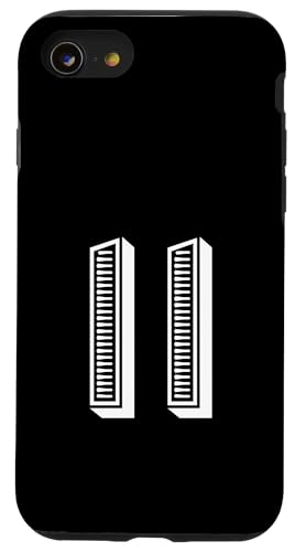 Nummer Elf #11 Sportmannschaftsuniform Hülle für iPhone SE (2020) / 7 / 8 von Numbers for Sports Teams Uniform & Birthdays
