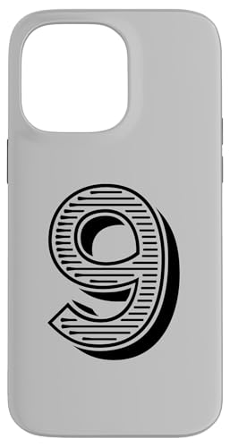 Nummer Nine #9 für Sportmann-Uniform Event oder Geburtstag Hülle für iPhone 14 Pro Max Nummer Nine #9 für Sportmann-Uniform Event oder Geburtstag Hülle für iPhone 14 Pro Max von Numbers for Sports Teams Uniform & Birthdays
