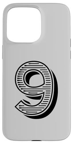 Nummer Nine #9 für Sportmann-Uniform Event oder Geburtstag Hülle für iPhone 15 Pro Max Nummer Nine #9 für Sportmann-Uniform Event oder Geburtstag Hülle für iPhone 15 Pro Max von Numbers for Sports Teams Uniform & Birthdays