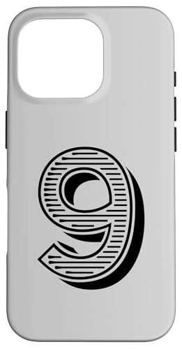 Nummer Nine #9 für Sportmann-Uniform Event oder Geburtstag Hülle für iPhone 16 Pro Nummer Nine #9 für Sportmann-Uniform Event oder Geburtstag Hülle für iPhone 16 Pro von Numbers for Sports Teams Uniform & Birthdays