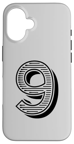 Nummer Nine #9 für Sportmann-Uniform Event oder Geburtstag Hülle für iPhone 16 Nummer Nine #9 für Sportmann-Uniform Event oder Geburtstag Hülle für iPhone 16 von Numbers for Sports Teams Uniform & Birthdays