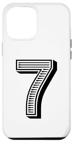 Nummer Seven #7 für Sportmann-Uniform Event oder Geburtstag Hülle für iPhone 12 Pro Max Nummer Seven #7 für Sportmann-Uniform Event oder Geburtstag Hülle für iPhone 12 Pro Max von Numbers for Sports Teams Uniform & Birthdays