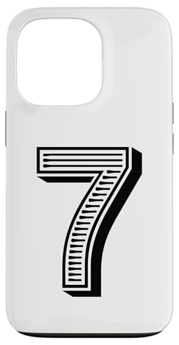 Nummer Seven #7 für Sportmann-Uniform Event oder Geburtstag Hülle für iPhone 13 Pro Nummer Seven #7 für Sportmann-Uniform Event oder Geburtstag Hülle für iPhone 13 Pro von Numbers for Sports Teams Uniform & Birthdays