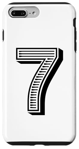 Nummer Seven #7 für Sportmann-Uniform Event oder Geburtstag Hülle für iPhone 7 Plus/8 Plus Nummer Seven #7 für Sportmann-Uniform Event oder Geburtstag Hülle für iPhone 7 Plus/8 Plus von Numbers for Sports Teams Uniform & Birthdays