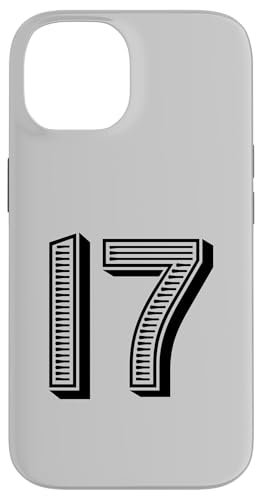 Nummer Seventeen #17 für Sportteam Uniform Event Hülle für iPhone 14 Nummer Seventeen #17 für Sportteam Uniform Event Hülle für iPhone 14 von Numbers for Sports Teams Uniform & Birthdays