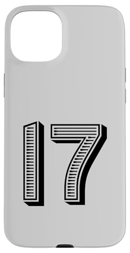 Nummer Seventeen #17 für Sportteam Uniform Event Hülle für iPhone 15 Plus Nummer Seventeen #17 für Sportteam Uniform Event Hülle für iPhone 15 Plus von Numbers for Sports Teams Uniform & Birthdays