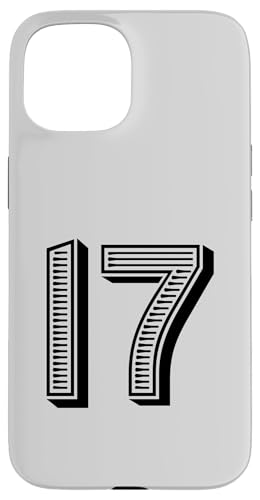Nummer Seventeen #17 für Sportteam Uniform Event Hülle für iPhone 15 Nummer Seventeen #17 für Sportteam Uniform Event Hülle für iPhone 15 von Numbers for Sports Teams Uniform & Birthdays