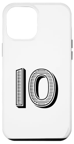 Nummer Ten #10 für Sportmann-Uniform, Event oder Geburtstag Hülle für iPhone 12 Pro Max Nummer Ten #10 für Sportmann-Uniform, Event oder Geburtstag Hülle für iPhone 12 Pro Max von Numbers for Sports Teams Uniform & Birthdays