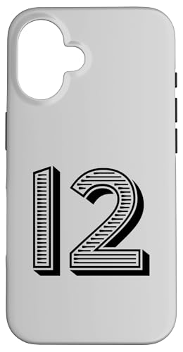 Nummer Twelve #12 für Sportmann-Uniform-Event oder Geburtstag Hülle für iPhone 16 Nummer Twelve #12 für Sportmann-Uniform-Event oder Geburtstag Hülle für iPhone 16 von Numbers for Sports Teams Uniform & Birthdays
