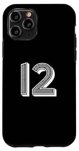 Nummer zwölf #12 Sportmannschaftsuniform Hülle für iPhone 11 Pro Nummer zwölf #12 Sportmannschaftsuniform Hülle für iPhone 11 Pro von Numbers for Sports Teams Uniform & Birthdays