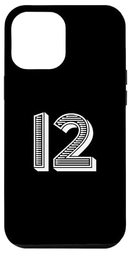 Nummer zwölf #12 Sportmannschaftsuniform Hülle für iPhone 12 Pro Max Nummer zwölf #12 Sportmannschaftsuniform Hülle für iPhone 12 Pro Max von Numbers for Sports Teams Uniform & Birthdays