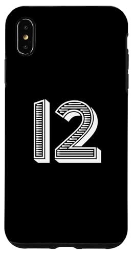 Nummer zwölf #12 Sportmannschaftsuniform Hülle für iPhone XS Max Nummer zwölf #12 Sportmannschaftsuniform Hülle für iPhone XS Max von Numbers for Sports Teams Uniform & Birthdays