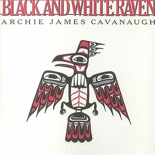 Black and White Raven (White) von Numero