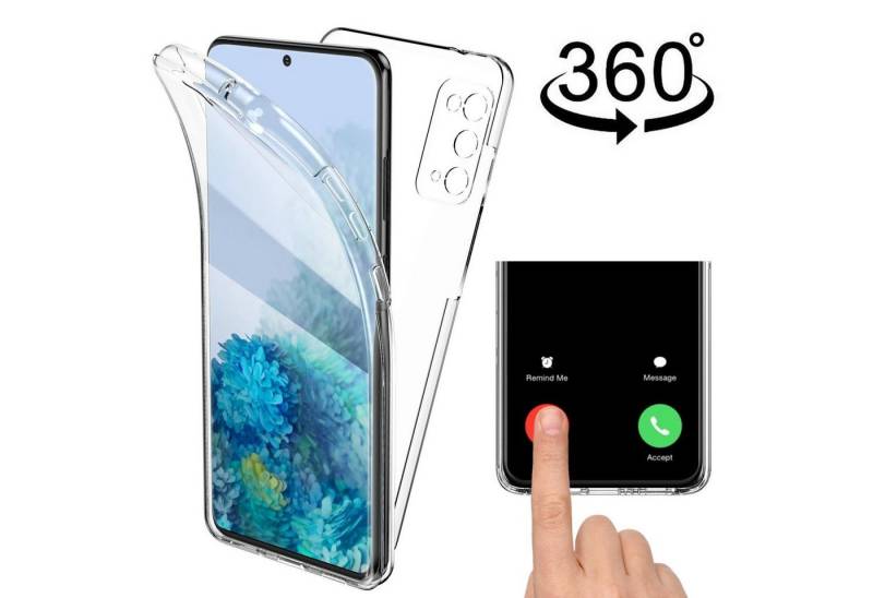 Numerva Handyhülle Anti Scratch Handyhülle für Samsung Galaxy A53 5G, 360 Grad Schutz Hülle Display Kamera Schutz Cover Case von Numerva