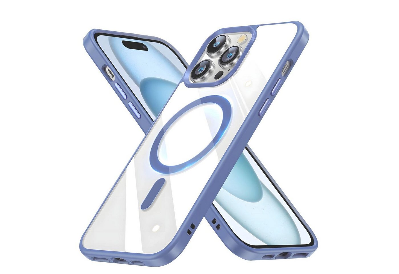 Numerva Handyhülle Handy Hülle für Apple iPhone 11, Magsafe Handy Schutzhülle Bumper Rückcover Case von Numerva
