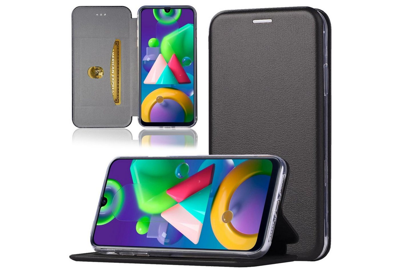 Numerva Handyhülle Handy Tasche Book Case für Samsung Galaxy M52 5G, Klapphülle Flip Cover Hardcover Schutz Hülle Etui Numerva Handyhülle Handy Tasche Book Case für Samsung Galaxy M52 5G, Klapphülle Flip Cover Hardcover Schutz Hülle Etui von Numerva