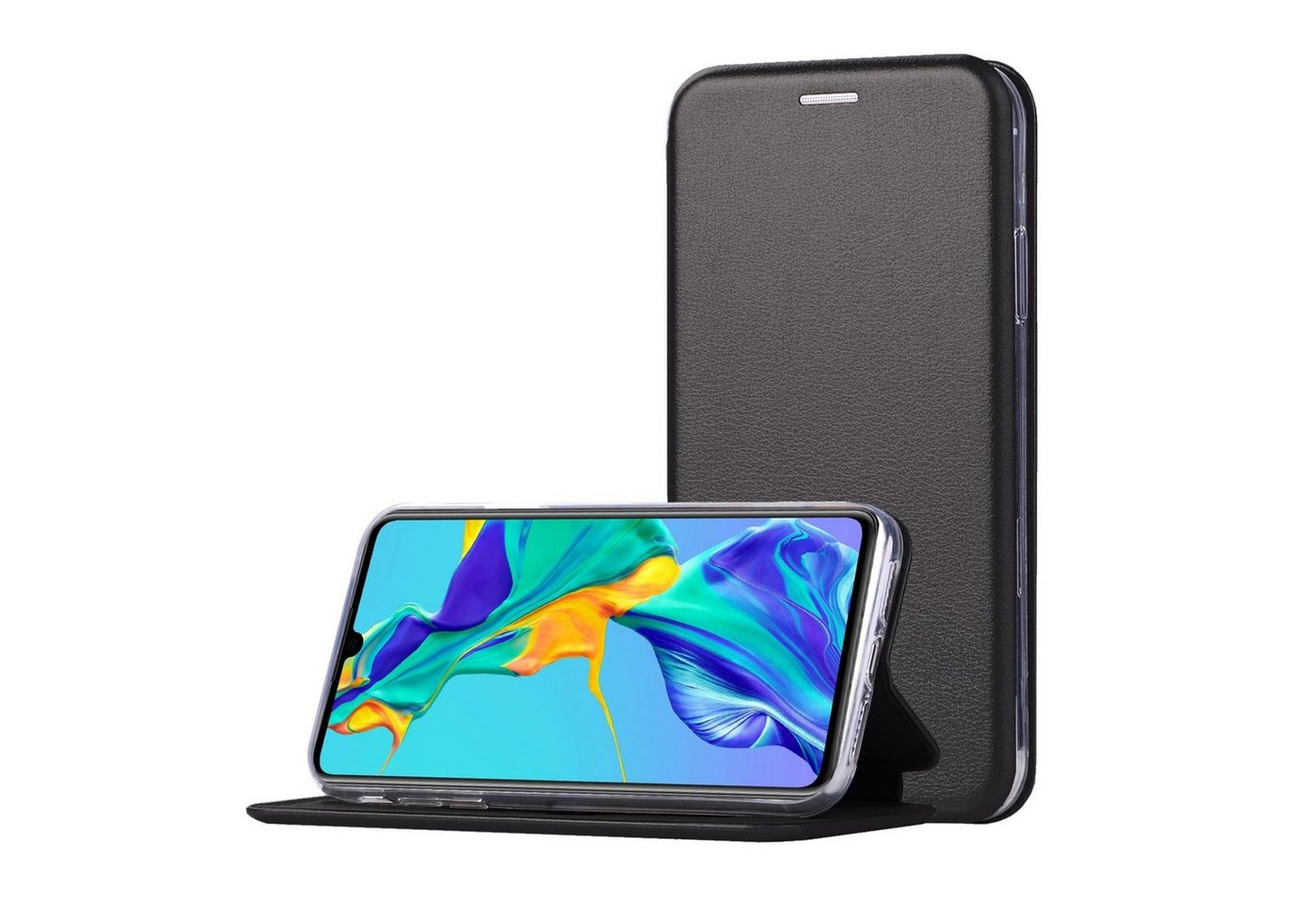 Numerva Handyhülle Hard Cover Etui für Samsung Galaxy Note 10, Flip Cover Schutz Hülle Tasche von Numerva