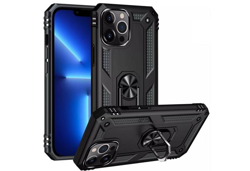Numerva Handyhülle Schutz Hülle Outdoor Case für Apple iPhone 14 Apple iPhone 14, Panzer Hülle Bumper Case Cover von Numerva