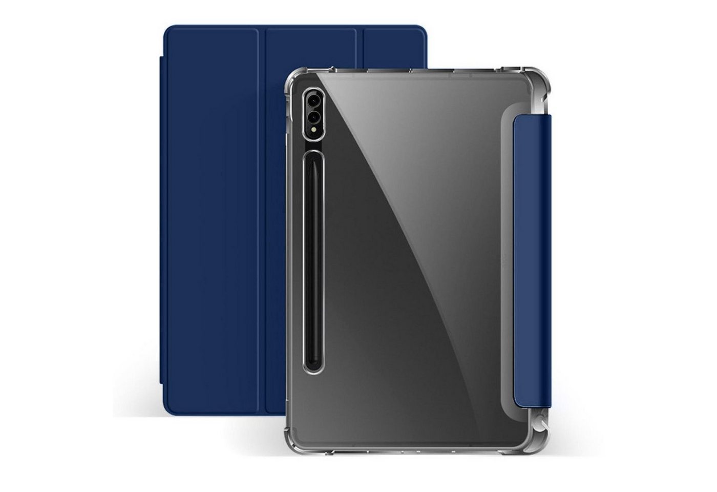 Numerva Tablet-Mappe Smart Cover Tablet Schutz Hülle für Samsung Galaxy Tab S9 Plus Samsung Galaxy Tab S9 Plus von Numerva