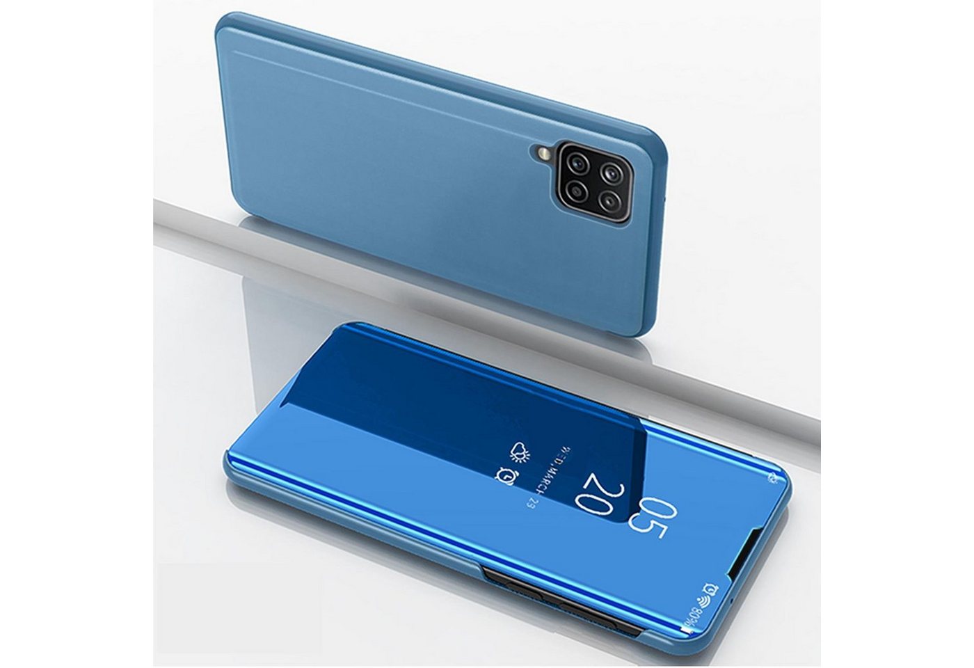 Numerva View Cover View Cover für Samsung Galaxy A22, Schutz Hülle Flip Cover Smart View Case von Numerva