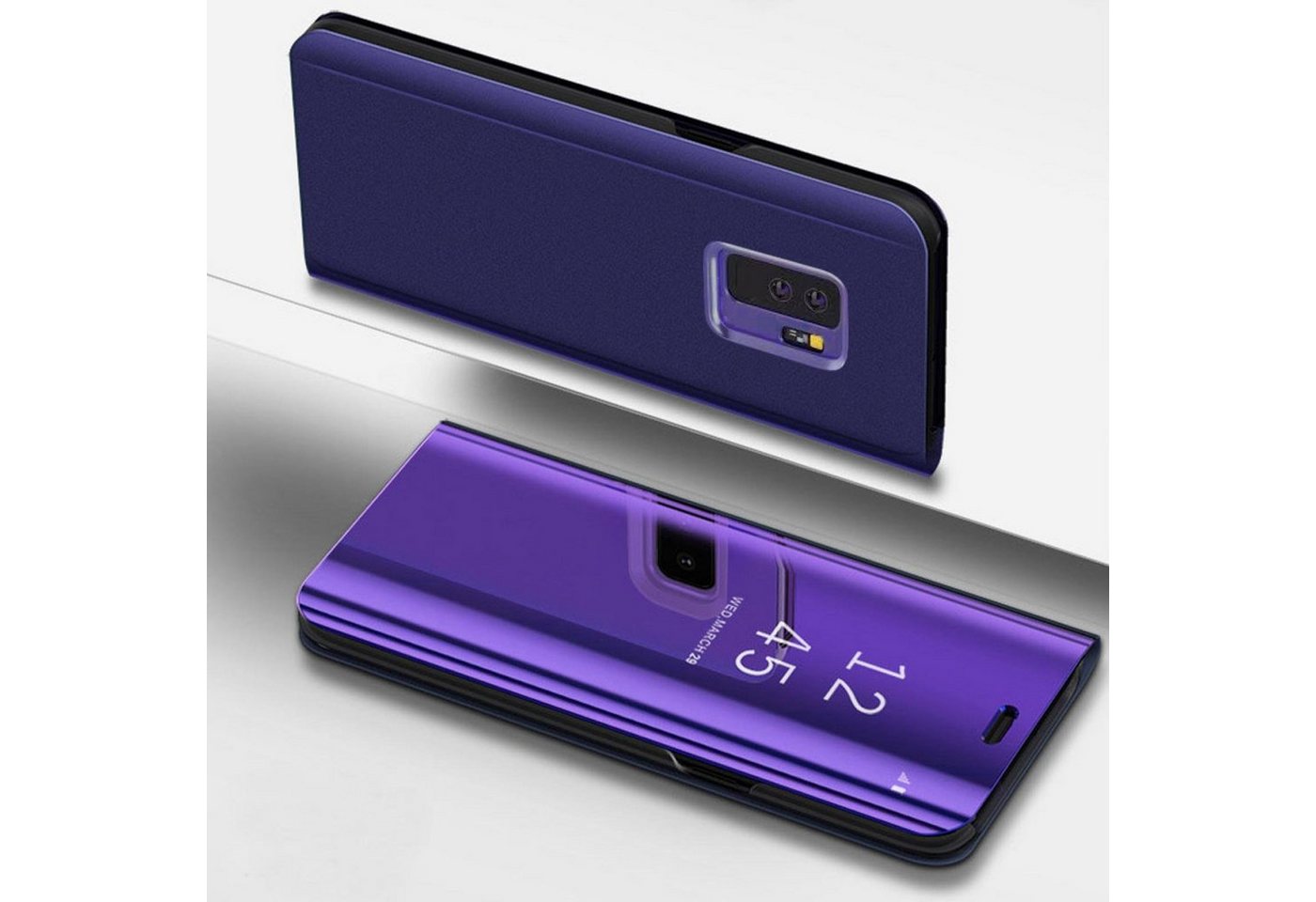 Numerva View Cover View Cover für Samsung Galaxy S9 Plus, Schutz Hülle Flip Cover Smart View Case Numerva View Cover View Cover für Samsung Galaxy S9 Plus, Schutz Hülle Flip Cover Smart View Case von Numerva