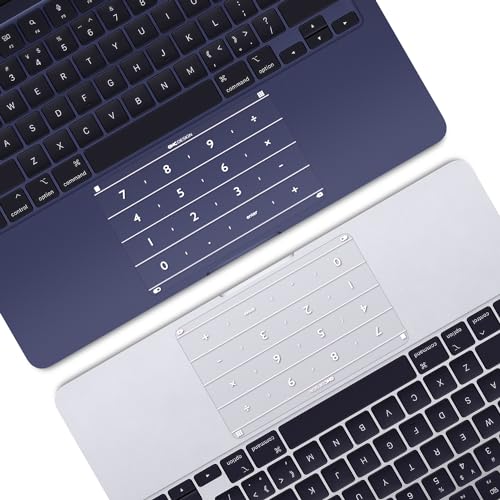 Nums The Smart Numerische Tastatur für MacBook Pro 33 cm (15 Zoll) Touchpad-Schutz, 2-in-1-Touchpad mit Ziffernblock, A1278/A1286/A1398/A1425/A1502 (MacBook Pro 13/15 Zoll (2012–2015) von Nums