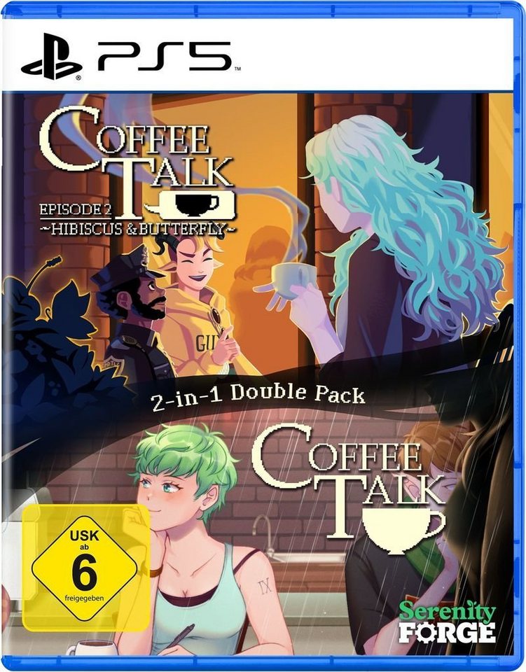 Coffee Talk 1 + 2 Double Pack PlayStation 5 von Numskull Games
