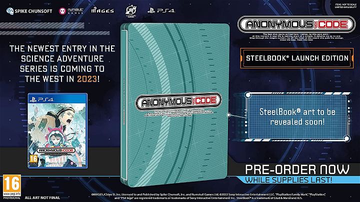 Anonymous;Code (Steelbook Edition) von Numskull